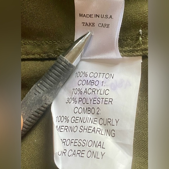 HARVEY FAIRCLOTH
Colorblock Pattern Utility Jacket - Picture 4 of 6